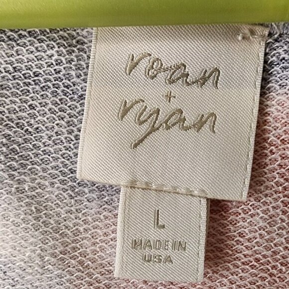 Roan and Ryan Large Womens Romper Boho Tie Dye Drawstring Waist - Picture 3 of 5